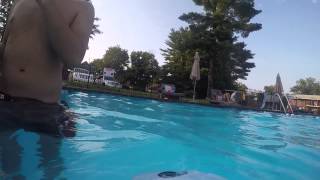 SeaDoo Aqua Ranger  Water Scooter in the Pool [upl. by Moody]