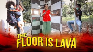 Rishi  Shivani  Parrukutty  THE FLOOR IS LAVA [upl. by Aramahs]