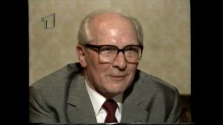 Erich Honecker  ARDInterview 1991 Moskau 43 Min [upl. by Ecal]