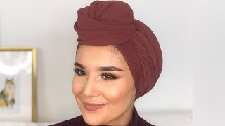 African Turban Style I Yazlik türban modeli I Modest [upl. by Araik]