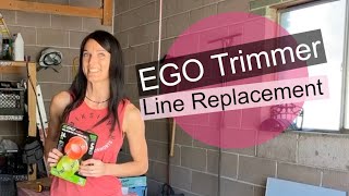 EGO Trimmer Line Replacement [upl. by Erich]