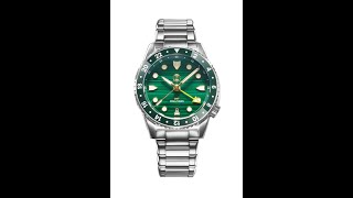 Unboxing amp Review Zelos Malachite 3rd Generation Mako Diver [upl. by Kihtrak]