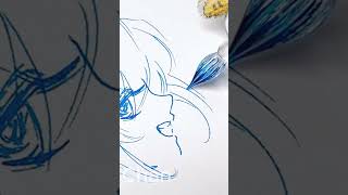 quotMagicquot Glass Pen  Draw Miku shorts [upl. by Niltak]