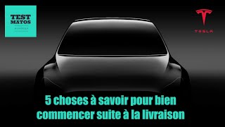 01T A savoir avant la livraison de sa Tesla Niveau Débutant [upl. by Perlis807]