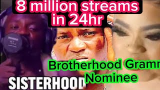 PortableBrotherhood song 10 million hits Grammy nomination portable brotherhood bobrisky [upl. by Ohcirej928]