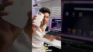 iPhone 15 Pro Max VS Computer free fire opening test [upl. by Enwahs703]