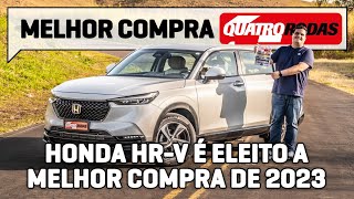 Honda HRV supera SUVs médios e é a MELHOR COMPRA 2023 [upl. by Odlanra]