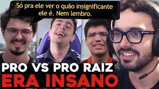 OS MELHORES PRO vs PRO DA HISTÓRIA DO CBLOL  MYLON REACT [upl. by Sutherland]