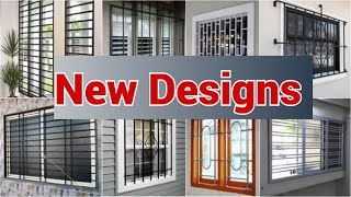 Latest window grill design  Latest grill design for window  Latest iron grill design  2023 [upl. by Chance879]