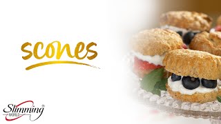 Slimming World scones 3 ways 5½ Syns each Basic scone recipe lime and ginger and cheese and herb [upl. by Andaira]