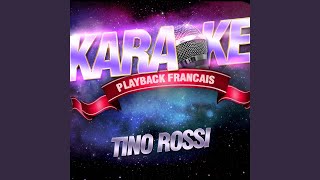 La Boudeuse — Karaoké Playback Avec Choeurs — Rendu Célèbre Par Tino Rossi [upl. by Notna]