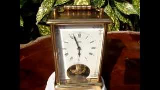 Vintage German Schatz 8 day carriage clock  See Video [upl. by Arliene]