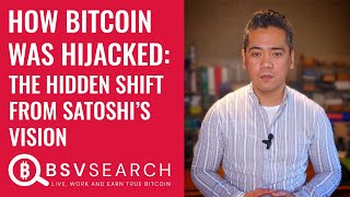 How Bitcoin Was Hijacked The Hidden Shift From Satoshis Vision [upl. by Aliet]