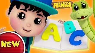 Phonics Songs  ABC Song  Alphabets For Kids  Nursery Rhyme  Baby Songs by Farmees [upl. by Rene]