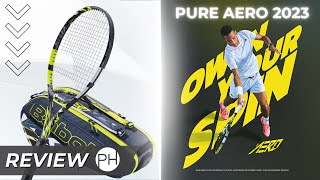 RACKET REVIEW Babolat Pure Aero 2023 [upl. by Anytsirk481]