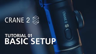 Zhiyun Crane 2S official tutorials 01 Unboxing and Setup [upl. by Rumit413]