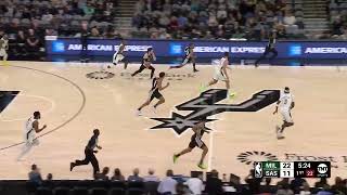 Tre Jones  Finishing Tape  Inside Hand  Spurs 202324 [upl. by Enisamoht]