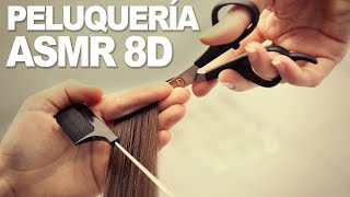 Peluquero elegante te atiende  Sesión 8D  ASMR 8D  Best ASMR Ever [upl. by Ahsilac727]