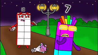 But its not you Numberblocks 10  Numberblocks fanmade coloring story [upl. by Lerad376]