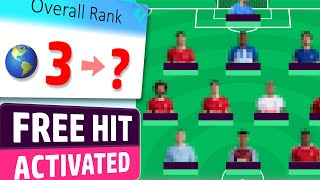 I FREE HIT in FPL GAMEWEEK 2 and reached X IN THE WORLD [upl. by Nnyleuqaj]