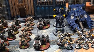 Dark Angels vs Aeldari Kreuzzug 2020  187 Warhammer 40k Battle Report Deutsch [upl. by Annanhoj]