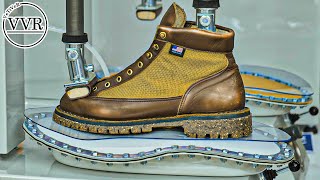 Resole  DANNER Light Brown Boots Cleaning Resole Care  VeTiVeR [upl. by Dimitry]