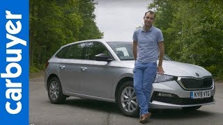 Skoda Scala 10 TSI review  First look at the new Skoda hatchback [upl. by Atnahc271]