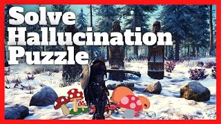 Assassins Creed Valhalla Hallucination Challenge Mushroom Mystery Complete Order Of The Gates [upl. by Nabois]