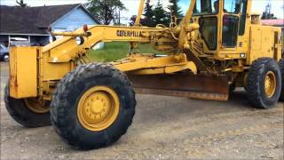 Caterpillar Motorgrader 140G VHP variable horsepower [upl. by Keefe]