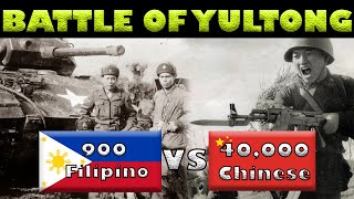 Battle of Yultong  900 Filipino laban sa 40000 Chinese noong Korean War [upl. by Anna-Diana]