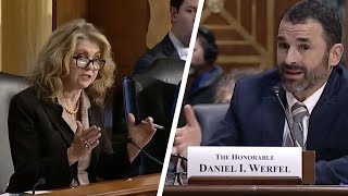 Sen Blackburn SCORCHES IRS Nominee on Agencys Priorities [upl. by Rawden548]