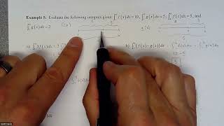 Calc 1  Definite Integral – Using Properties and Geometry to Find Areas Under a Curve Part 2 [upl. by Idnor611]