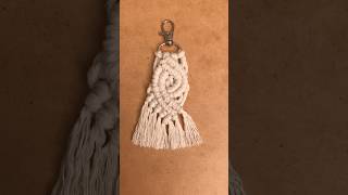 Macrame keychain [upl. by Anen]