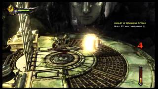 God of War Ascension  Chap 13 Passage to Delphi Amulet of Uroborus Combat Tutorial Satyrs PS3 [upl. by Lexie948]