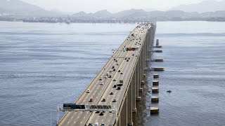 PONTE RIO  NITERÓI BRASIL 138 KM [upl. by Rosina]