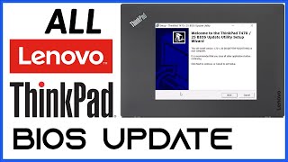 All lenovo Thinkpad BIOS Update [upl. by Elly989]