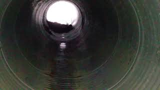 JNW CULVERTJETTING NOZZLE  FANSPRAY FLUSHER type in 30inch Culvert [upl. by Kahn676]