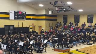 PULSE POUNDING  8th GRADE BAND CONCERT  Riverwatch Middle school [upl. by Redleh]