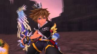 KH HD 25 ReMIX  Lingering Will Terra KH2FM Critical Mode [upl. by Atnom225]