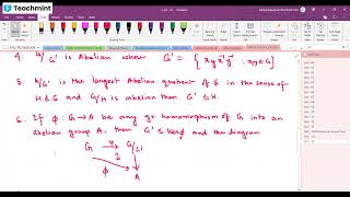 Notes on Commutator Subgroup of a Group [upl. by Elocan823]