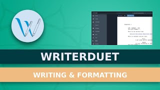 Writing And Formatting With WriterDuet incl Dual Dialogue [upl. by Josi452]