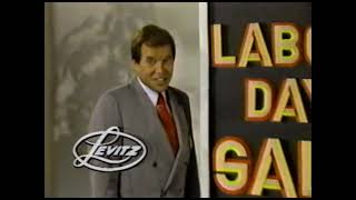 1987 Levitz Labor Day Weekend Sale Commercial Bay Area [upl. by Tersina113]