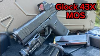 Glock 43X MOS  Best all around Glock by far [upl. by Niles]