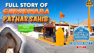 Pathar Sahib Gurudwara Visit and Full History in Hindi  LehLadakh Road Trip 2023 Day 7 Part 1 [upl. by Llenrep]