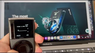 Unboxing D’CENT Wallet amp creating new Wallet 🔒 [upl. by Putnem]