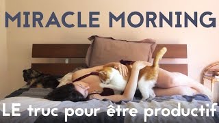 MA ROUTINE MATINALE ou comment être VRAIMENT PRODUCTIF grâce au Miracle Morning [upl. by Simaj57]