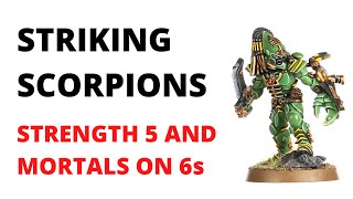 Striking Scorpions get Huge Damage Buffs  Leaked Datasheet Discussion [upl. by Hayilaa233]