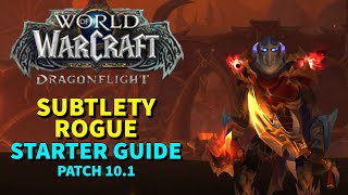 Mastering Subtlety Rogue Spec  Patch 101 Revealed [upl. by Odlaner]