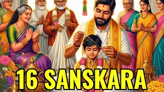 What Are The 16 Sanskaras in Hinduism [upl. by Clerc]