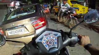 Daily moto vlog  Kolkata park circus  scooty ride [upl. by Nesyla]